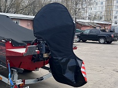 Чехол для лодочного мотора Yamaha F150 DET, F150 FET Материал Oxford 900D