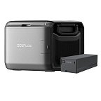Портативный холодильник-морозильник EcoFlow GLACIER Classic (55 л) + аккумулятор