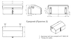 Инструментальный ящик для лодочного прицепа PRAKTIK.PRO