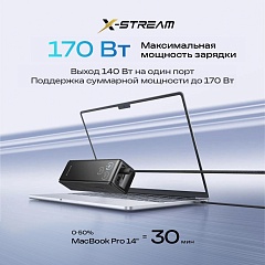 Повербанк EcoFlow RAPID 25k (25 000 мАч, 170 Вт)