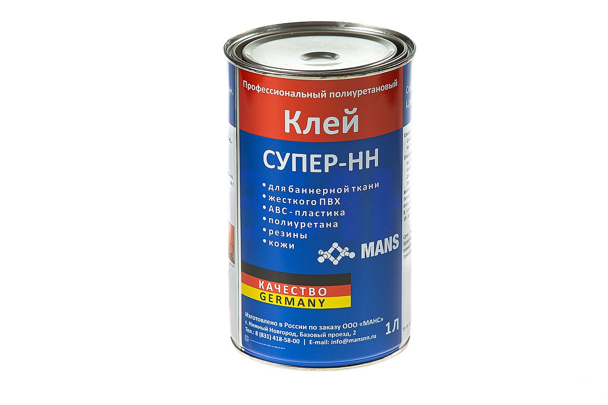 Полиуретановые 1-компонентный клей Супер НН 1-К-ПУ 1л