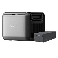 Портативный холодильник-морозильник EcoFlow GLACIER Classic (45 л) + аккумулятор
