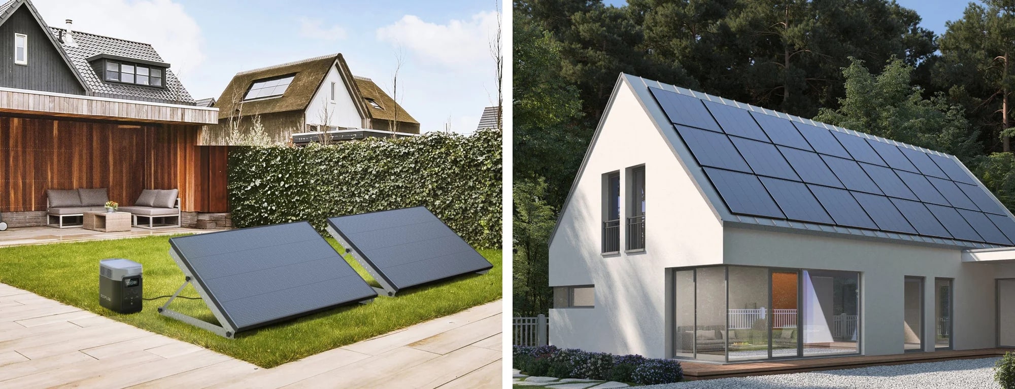 Жесткая солнечная панель EcoFlow 175 Вт
