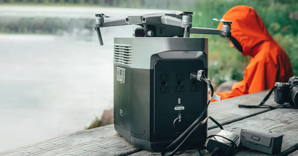 Портативная зарядная станция EcoFlow DELTA 1300 (1260 Втч)