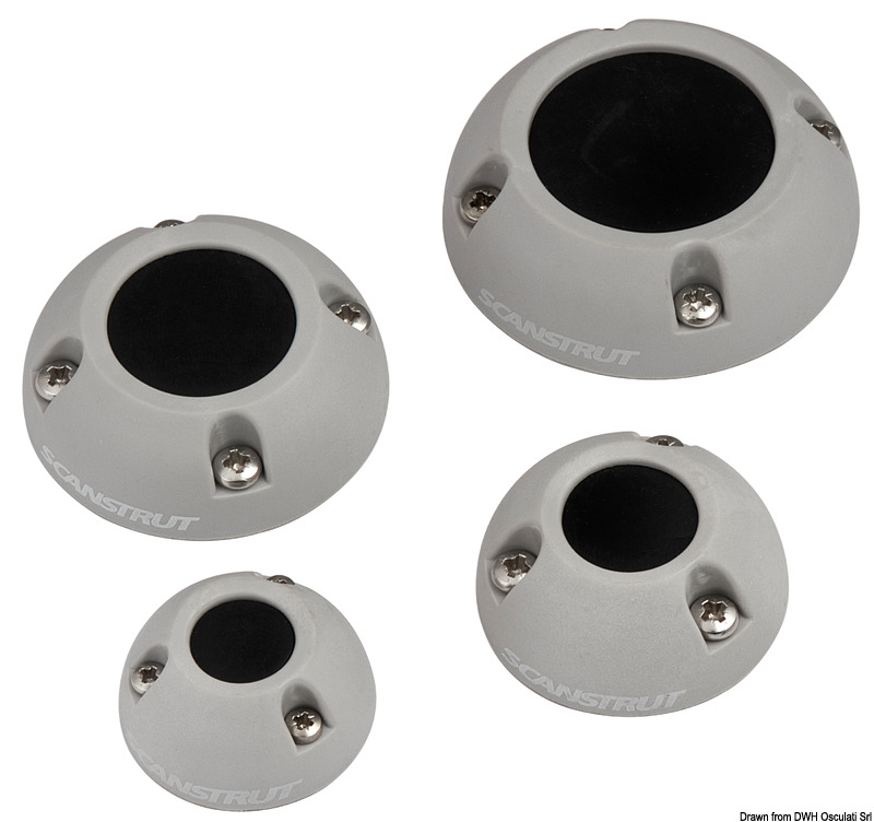 Вертикальный сальник Osculati SCANSTRUT Серый для кабеля 9-14 mm