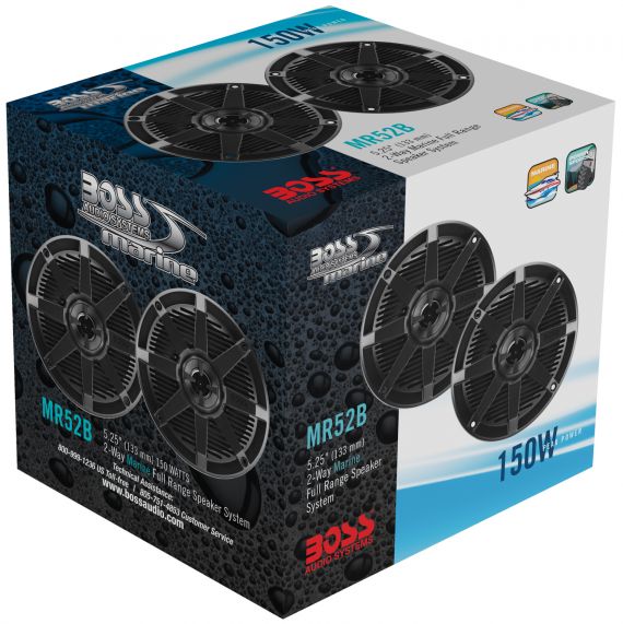 Динамики Boss Audio 200Вт MR62B