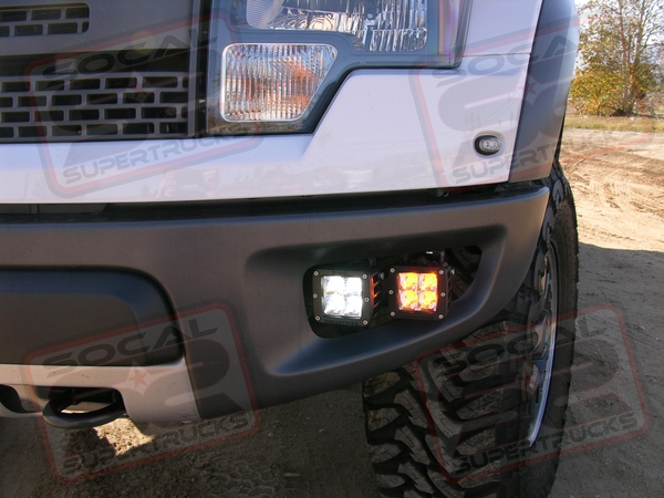 RIGID D-серия PRO (4 светодиода) — Ближний свет (пара)