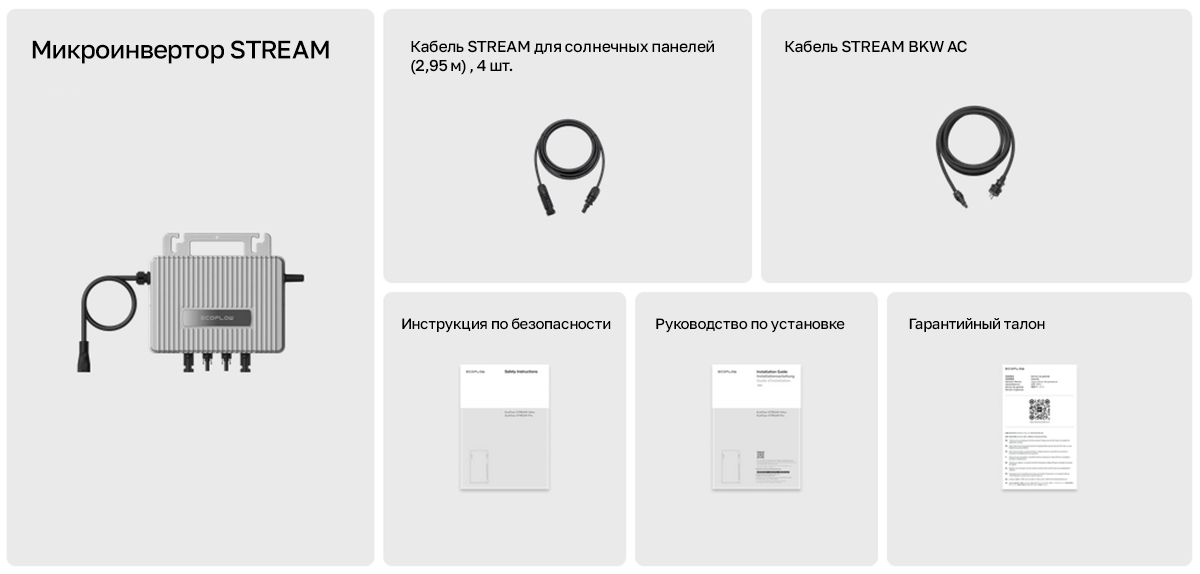 Микроинвертор EcoFlow STREAM