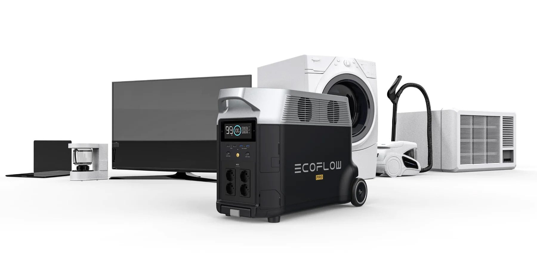Портативная зарядная станция EcoFlow DELTA Pro (3600 Втч)