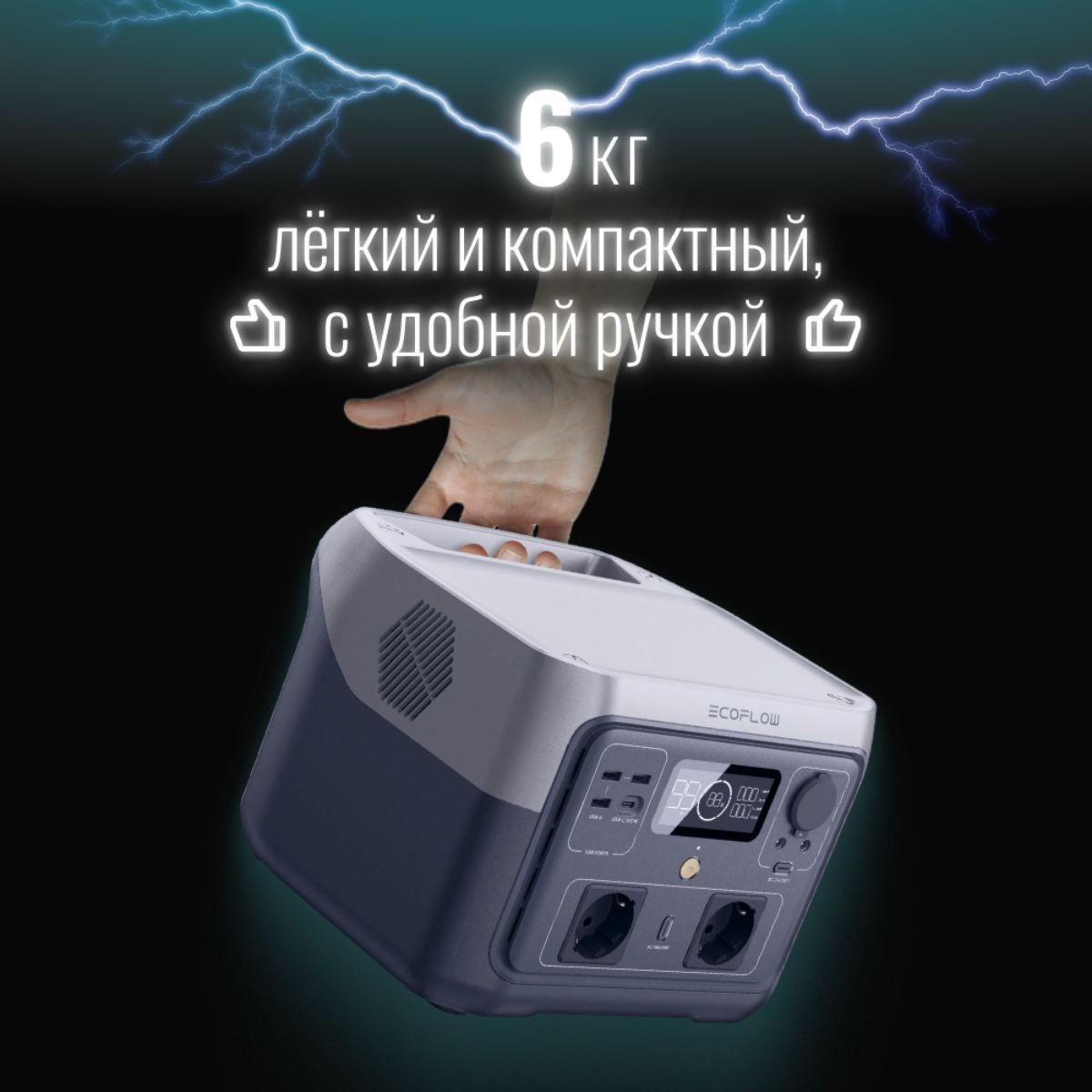 Портативная зарядная станция EcoFlow RIVER 2 Max 512Втч