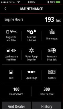 Комплект Mercury Vessel View Mobile
