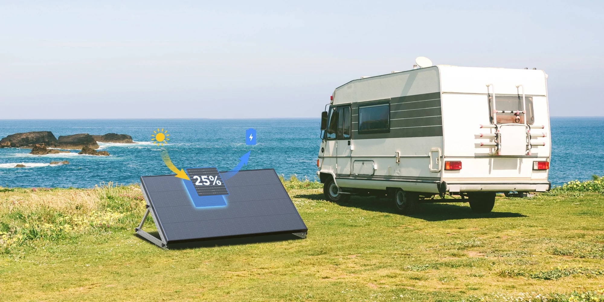 Жесткая солнечная панель EcoFlow 175 Вт