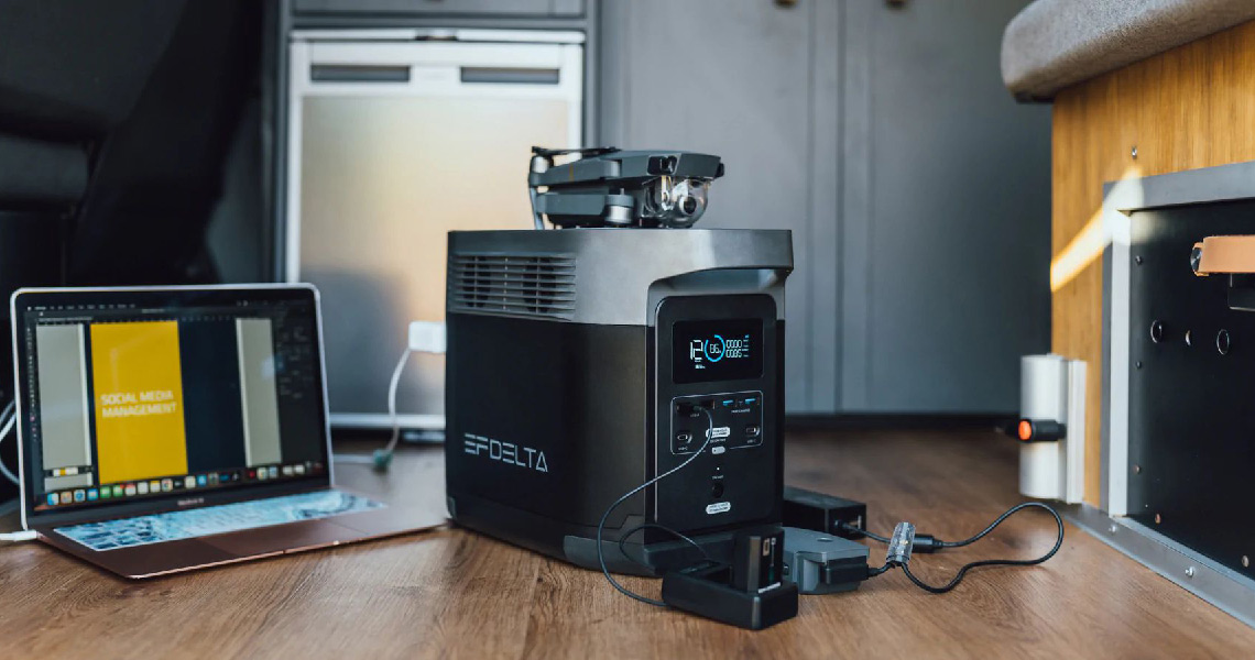 Портативная зарядная станция EcoFlow DELTA 1300 (1260 Втч)