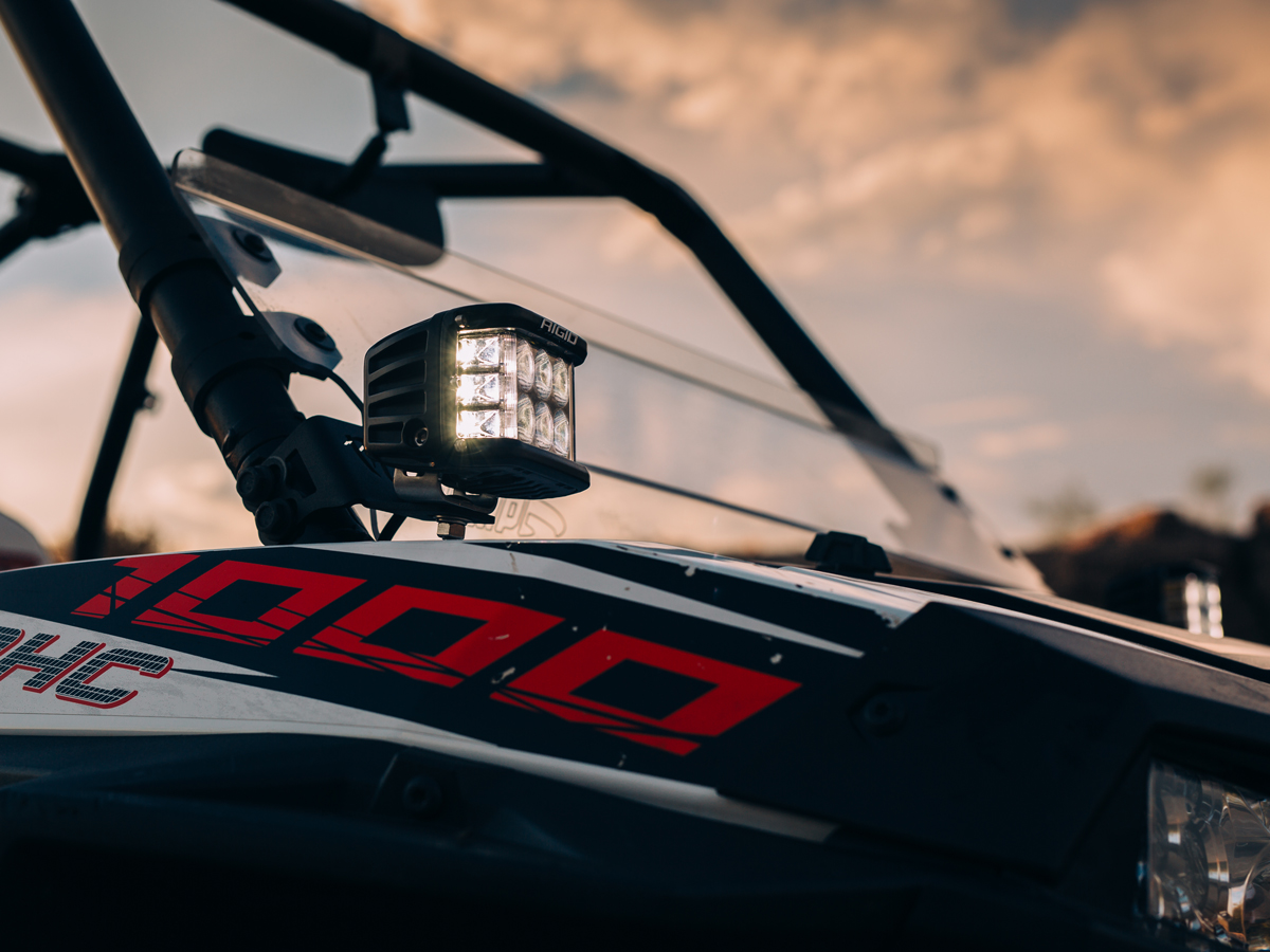 RIGID D-SS Серия PRO (9 светодиодов) Водительский свет (пара)