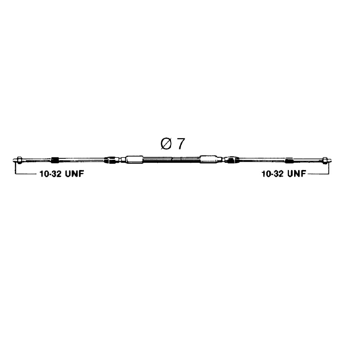 Трос управления C2 14" Ultraflex