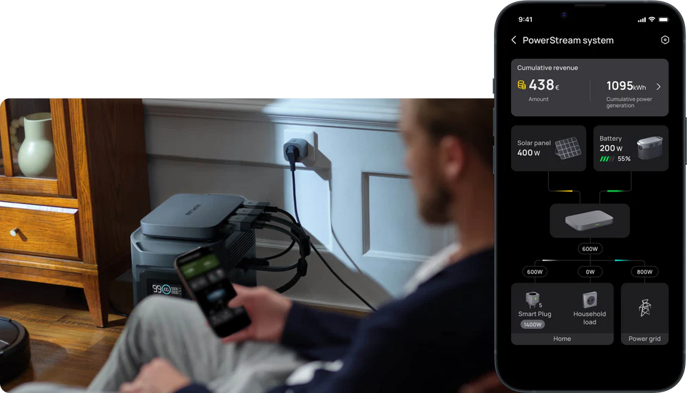 Умная розетка EcoFlow Smart Plug
