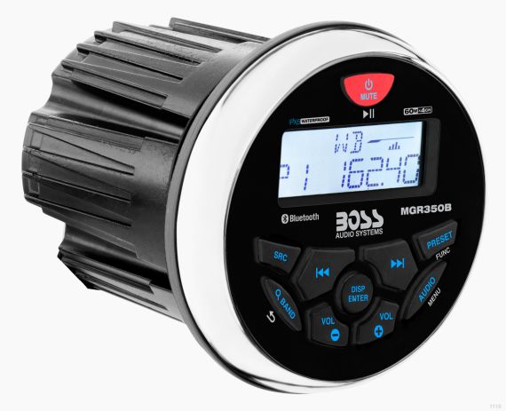 Влагозащищенная морская магнитола Boss Audio 4x60Вт MGR350B