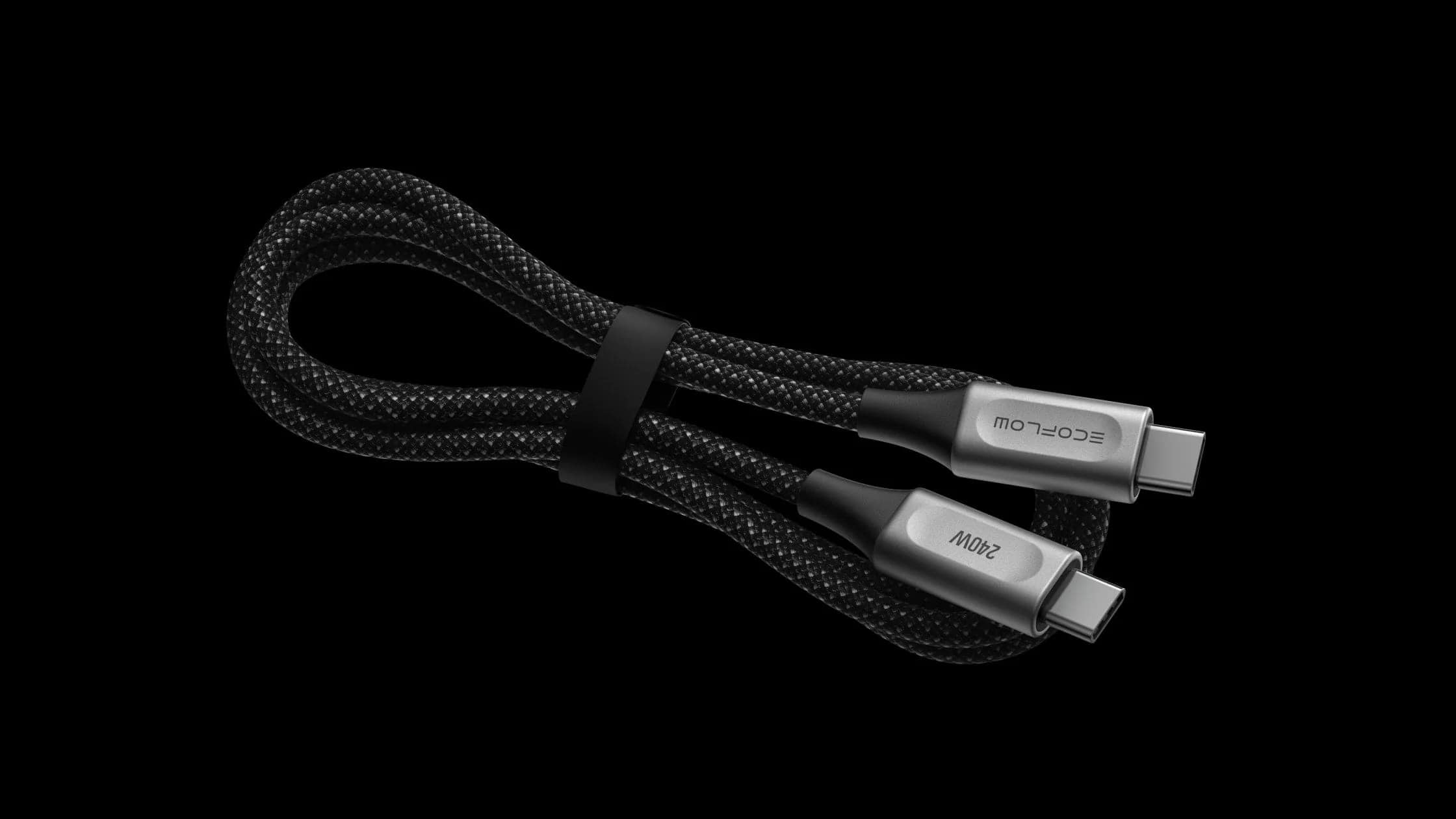 Кабель EcoFlow RAPID Pro USB-C — USB-C (240 Вт, нейлоновый)