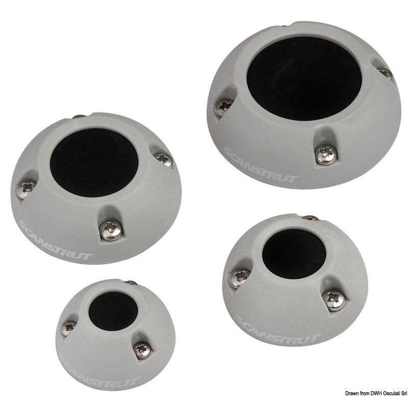 Вертикальный сальник Osculati SCANSTRUT СЕРЫЙ для кабеля 2-8 mm