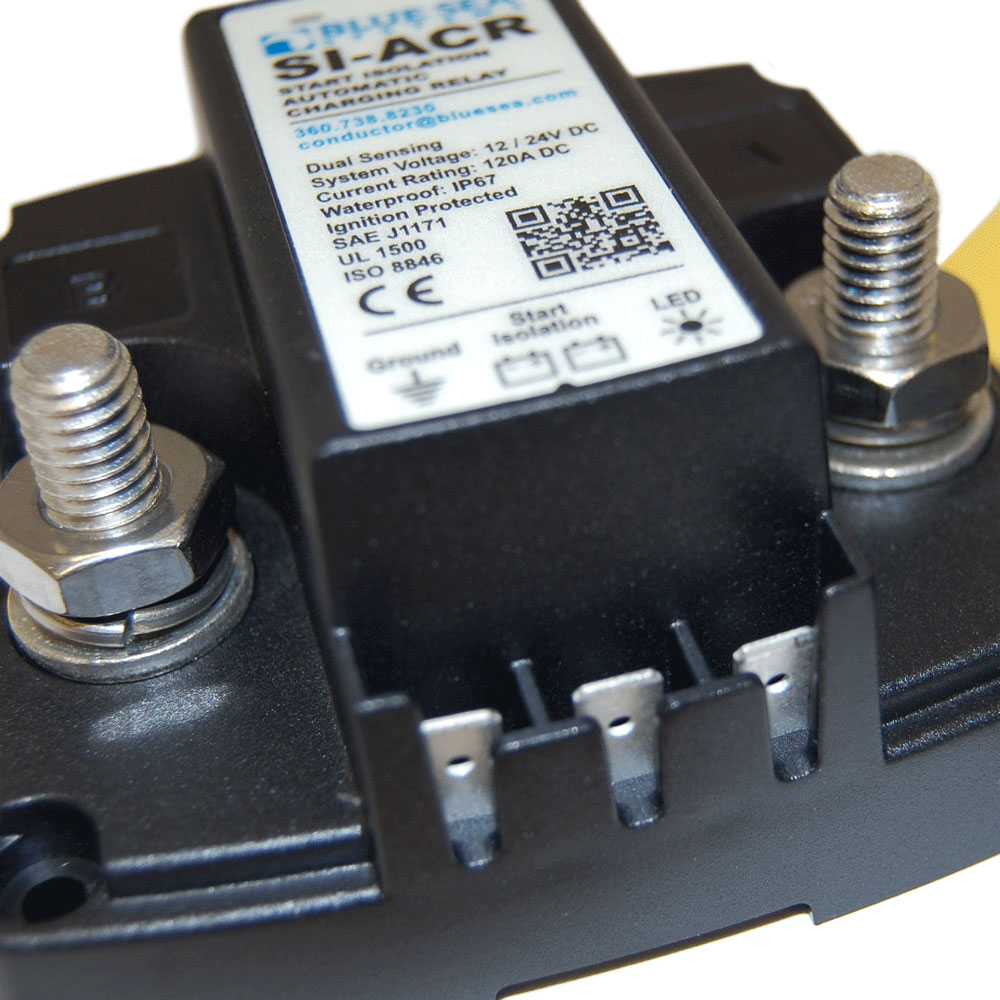 Автоматическое зарядное реле Blue Sea SI-ACR 7610 12/24 В 120 А