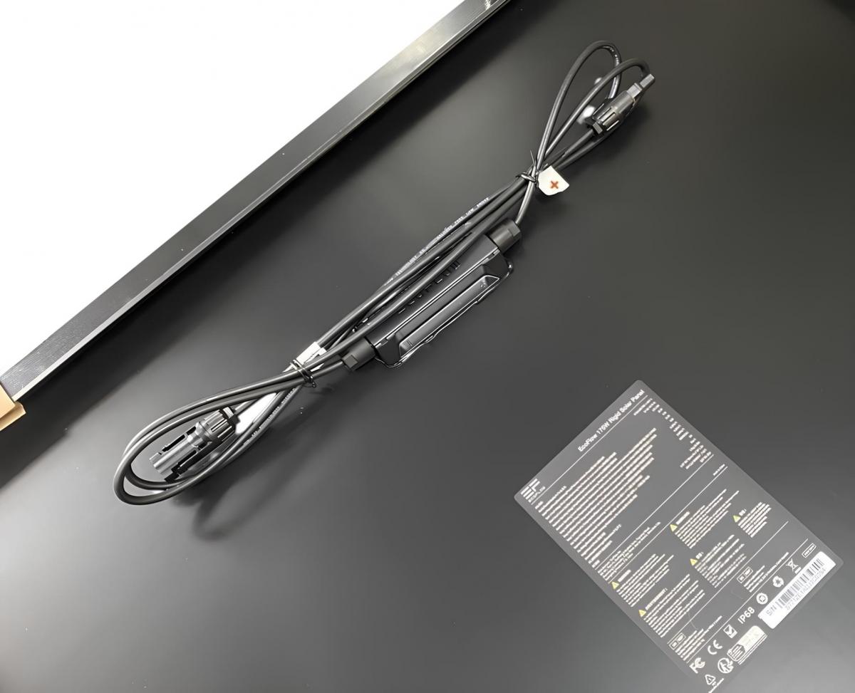 Жесткая солнечная панель EcoFlow 175 Вт
