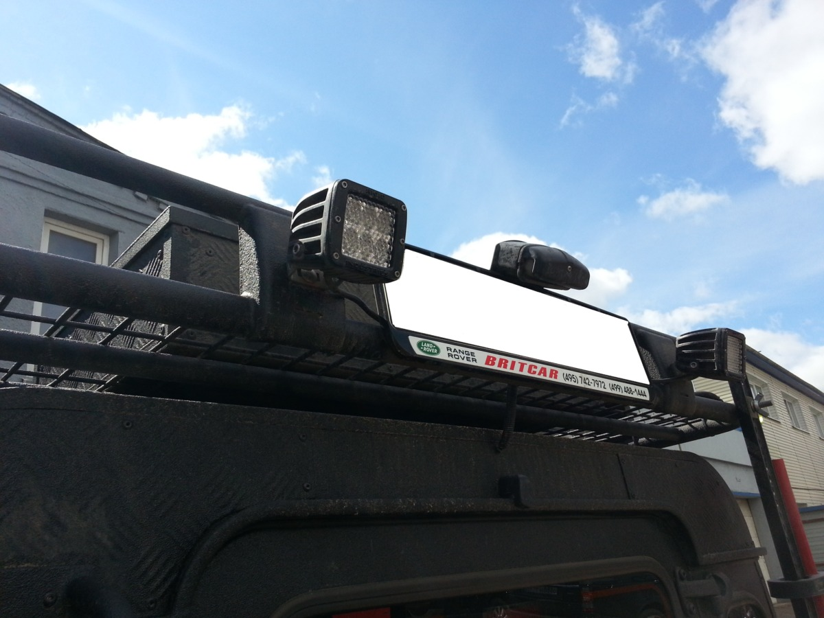 RIGID D-серия PRO (4 светодиода) — Рабочий свет (пара)