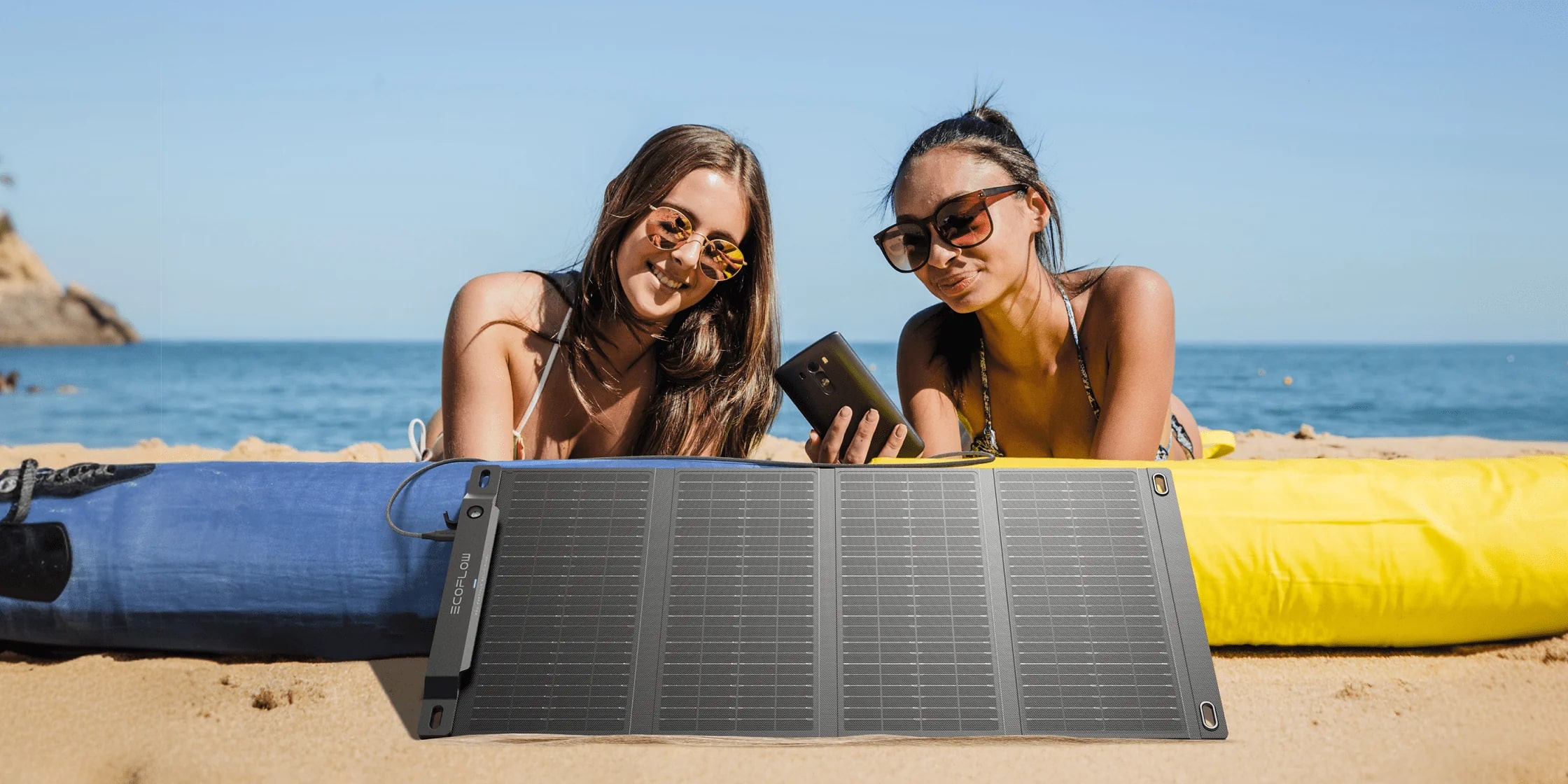 Солнечная панель складная EcoFlow 28 Вт
