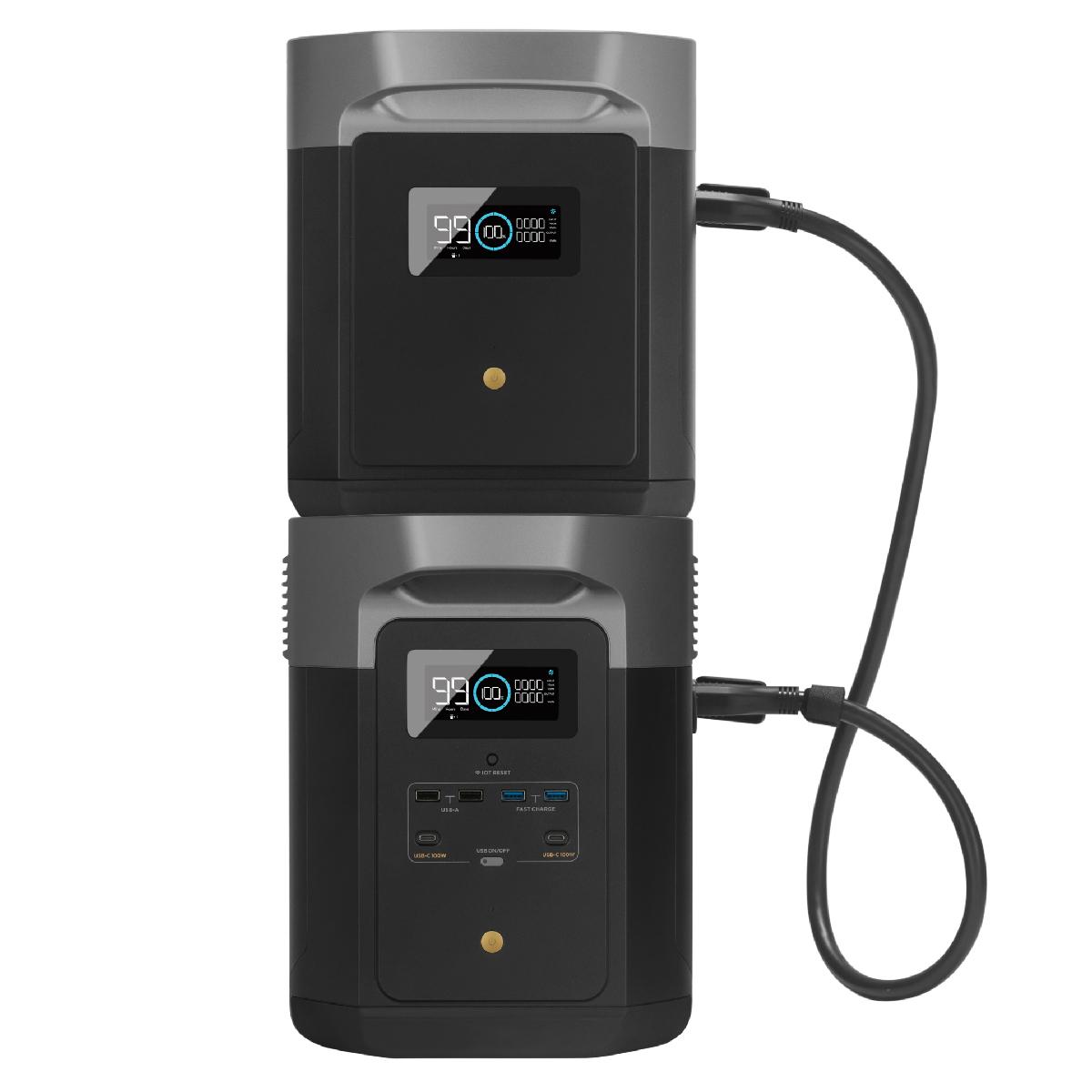 Комплект EcoFlow DELTA Max (1600) + внешняя батарея
