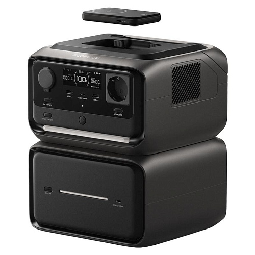 Портативная зарядная станция EcoFlow RIVER 3 Max Plus Wireless (858 Втч)