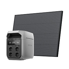 Комплект DELTA 3 Plus + cолнечная панель 175 Вт + кабель XT60i 2.5 м