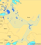 КАРТА C-MAP Внутренние водные пути Европейской части России, Запад