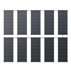 Комплект из 2 жестких солнечных панелей по 130 Вт RVMax