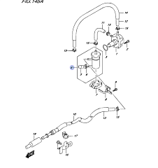 Фильтр топливный Suzuki Marine 15410-87L00-000