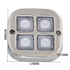 Светодиодный подводный фонарь LEDMARINE для подсветки лайвела, 4W