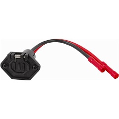 Коннектор Attwood Heavy-Duty Гнездовое соединение со стороны судна 2 проводка