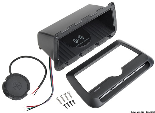 Водонепроницаемое зарядное устройство Osculati ROKK wireless Cove LED 10W