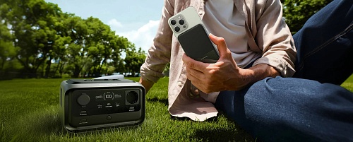Портативная зарядная станция EcoFlow RIVER 3 Plus Wireless (286 Втч)