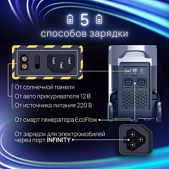 Портативная зарядная станция EcoFlow DELTA Pro 3600 Втч