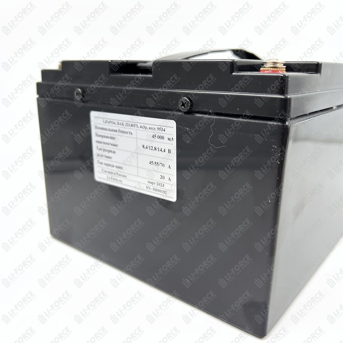 Аккумуляторная батарея Li-Force 12В 45Ач LiFePO4, 4S3P