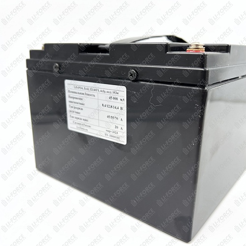 Аккумуляторная батарея Li-Force 12В 45Ач LiFePO4, 4S3P