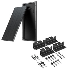 Жесткие солнечные панели EcoFlow 2*100W + система креплений