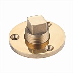 Дренажная пробка 1/2" латунная гайка Attwood