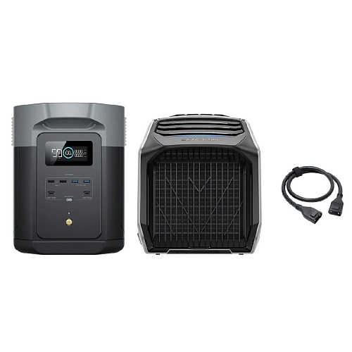 Комплект EcoFlow WAVE 2 + DELTA 2 Max
