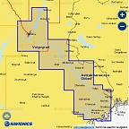 Карта Navionics Волгоград - Астрахань