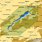 КАРТА C-MAP Новосибирское водохранилище КАРТА C-MAP Новосибирское водохранилище