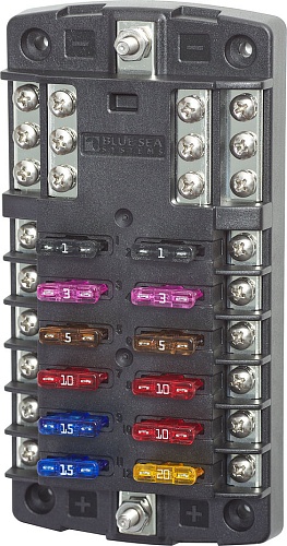 BlueSea 5026 ST-Blade блок на 12 предохранителей