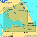КАРТА C-MAP Финский залив, восток, река Нева и озера Карельского перешейка