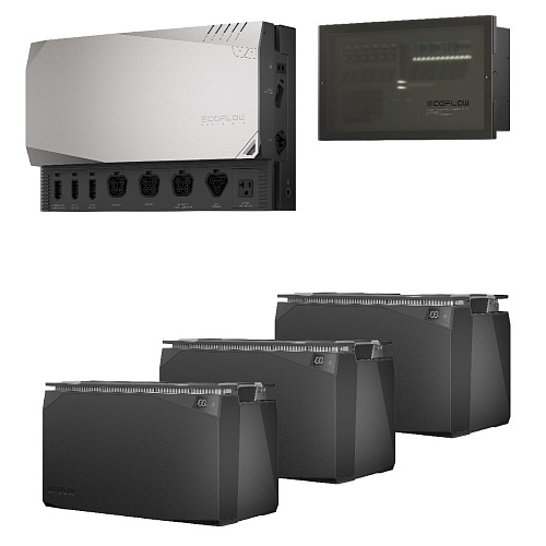 Комплект EcoFlow Power Prepared Kit + Батареи EcoFlow LFP 15 кВтч