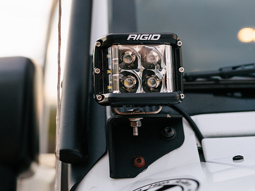 RIGID D-SS Серия PRO (7 светодиодов) Дальний свет (пара)