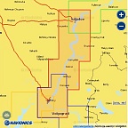 Карта Navionics Саратов - Волгоград